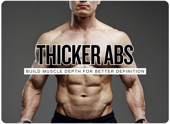 Can You Build Thicker Abs So They Show at a Higher Body-Fat Percentage?
