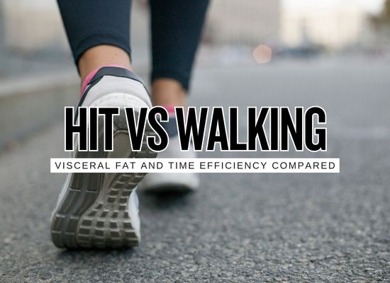 10 Minute HIIT vs 45 Minute Walking for Visceral Belly Fat